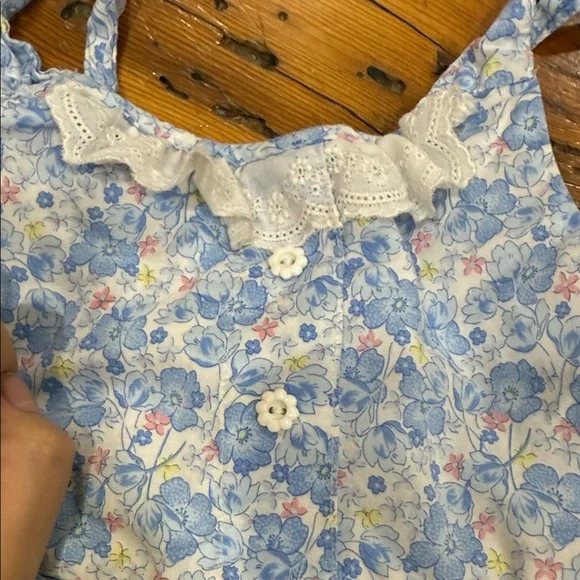 Cupcakes and Cashmere Floral Toddler Girl Summer Dress Size 4T - Picture 3 of 8